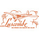Luscombe No Woods,No Nail,No Glue Aircraft Logo  