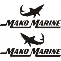 Mako Marine Boat Logo 