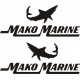 Mako Marine Boat Logo 