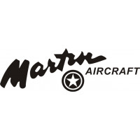 Martin U.S.A Aircraft Logo 