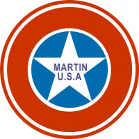 Martin U.S.A Aircraft Logo 