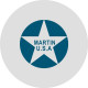 Martin USA Aircraft Insignia Logo 