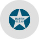 Martin USA Aircraft Insignia Logo 