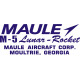 Maule M-5 Lunar - Rocket Aircraft Logo 
