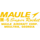 Maule M-6 Super Rocket Aircraft Logo 