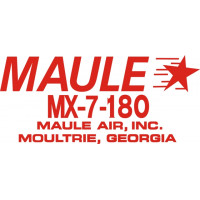 Maule MX-7-180 Aircraft Logo 