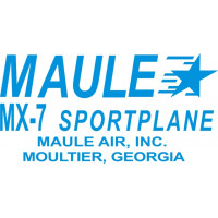 Maule MX-7-Sportplane Aircraft Logo 