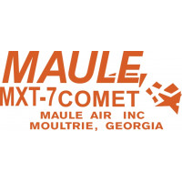 Maule MXT-7 Comet Aircraft Logo 