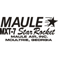Maule MXT-7 Star Rocket Aircraft Logo 