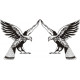 Miles 1940 Monoplane Aircraft Logo 