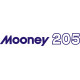 Mooney 205 Aircraft Script Logo 