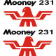 Mooney 231 Aircraft Logo 