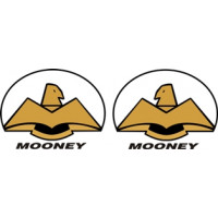 Mooney Aircraft Emblem, Logo,Vinyl Graphics,Decal 