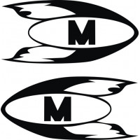 Mooney Mite Aircraft  Emblem Logo 