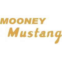 Mooney Mustang Aircraft Logo 