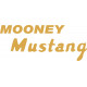 Mooney Mustang Aircraft Logo 