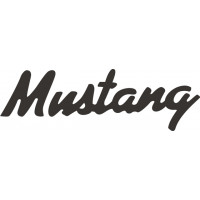 Mooney Mustang Aircraft Logo 