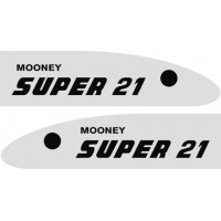 Mooney Super 21 Aircraft Logo 
