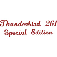 Mooney Thunderbird 261 Special Edition Aircraft Logo 
