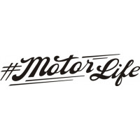 Motor Life Motorcycle Logo 