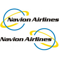 Navion Airlines Aircraft Logo 