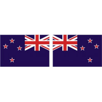 New Zealand Flag Sign , Banner Vinyl Graphics Decal  