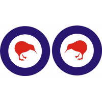 New Zealand Military Kiwi Insignia Aircraft Roundel