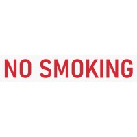 No Smoking Warning Sign Placards Decal