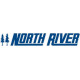 North River Boat Logo with Outline Decals