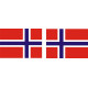 Norway Flag Sign , Banner Vinyl Graphics Decal  