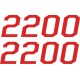Pathfinder 2200 Boat Model Decals