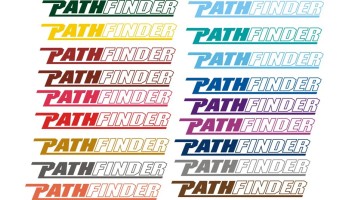 Pathfinder Boats Logo Decals