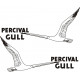 Percival Gull Aircraft Logo 