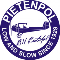 Pietenpol Low And Slow Since 1929 Aircraft Logo 