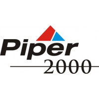 Piper 2000 Aircraft Emblem, Logo 