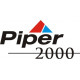 Piper 2000 Aircraft Emblem, Logo 