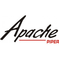 Piper Apache Aircraft Logo Decal 