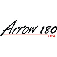Piper Arrow 180 Aircraft Logo 