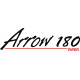 Piper Arrow 180 Aircraft Logo 