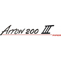 Piper Arrow 200 III Aircraft Logo 