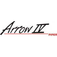 Piper Arrow IV Aircraft Logo,Graphics,Decal 