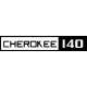 Piper Cherokee 140 Aircraft Logo 