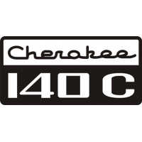 Piper Cherokee 140 C Decal 