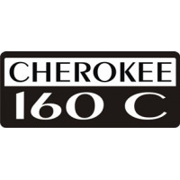 Piper Cherokee 160 C Aviation Placards 