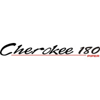 Piper Cherokee 180 Aircraft Logo 