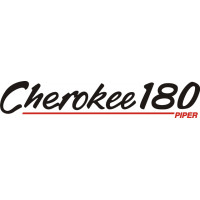 Piper Cherokee 180 Aircraft Logo 