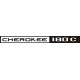 Piper Cherokee 180 C Aircraft Logo Decal 