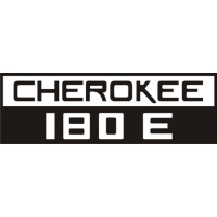 Piper Cherokee 180 E Aircraft Logo 