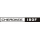 Piper Cherokee 180 F Aircraft Logo 