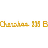 Piper Cherokee 235 B Aircraft Logo 